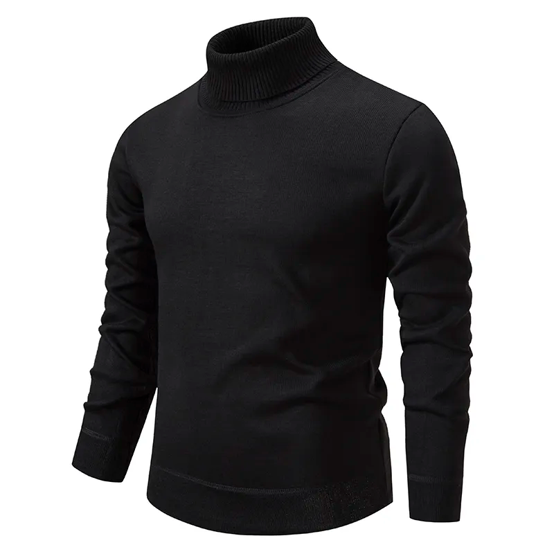 Shelvorn | Men's Luxury Virgin Wool Turtleneck Sweater 8
