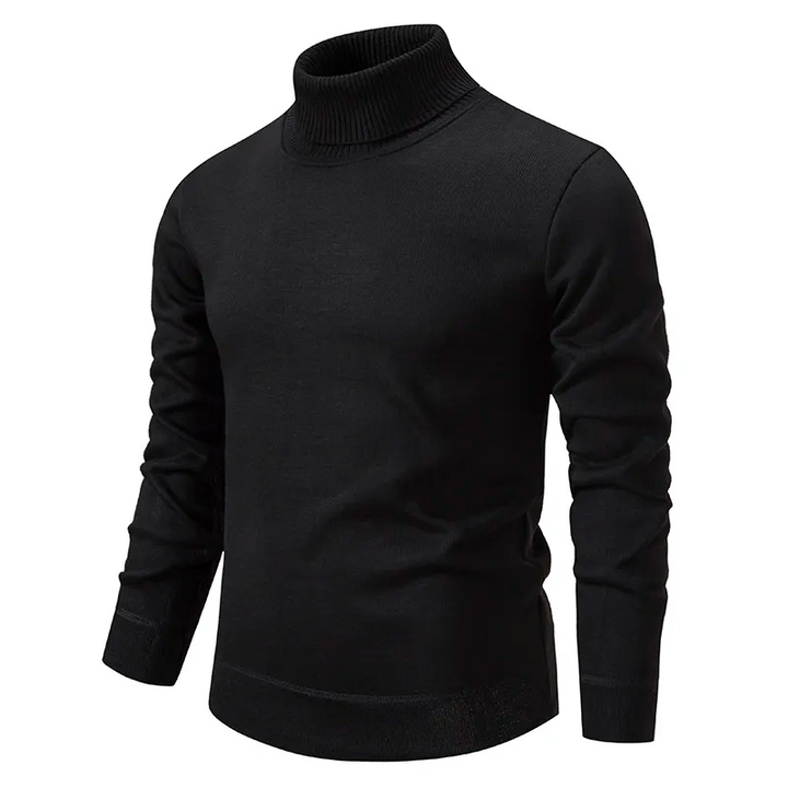 Shelvorn | Men's Luxury Virgin Wool Turtleneck Sweater 8