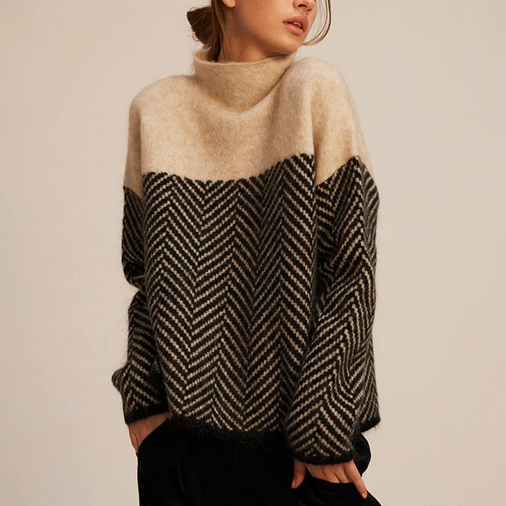 Elsmira | Women's Luxury Cashmere Turtleneck Sweater 7