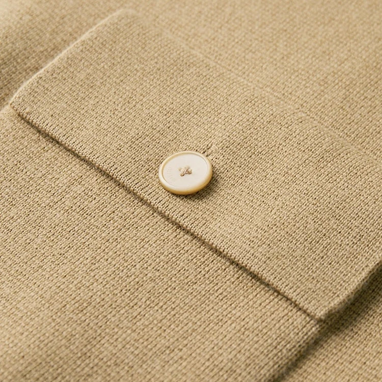 Merovant | Men's Luxury Cashmere & Merino Wool Button-Up Cardigan 14