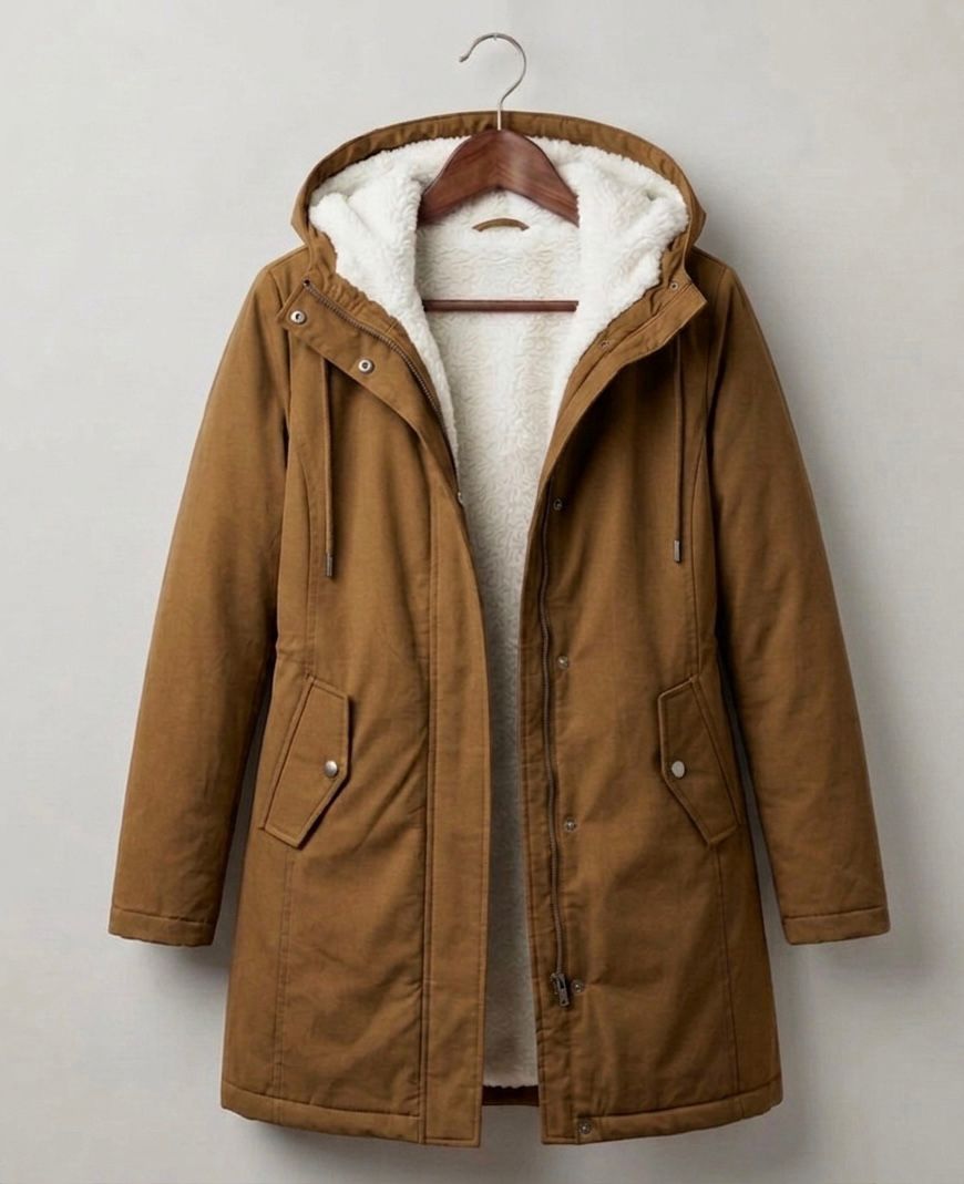 Norvella | Women’s Waterproof Sherpa Fleece-Lined Parka Jacket