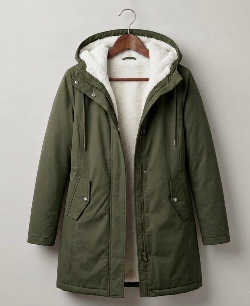 Norvella | Women’s Waterproof Sherpa Fleece-Lined Parka Jacket