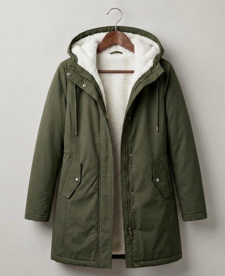 Norvella | Women’s Waterproof Sherpa Fleece-Lined Parka Jacket