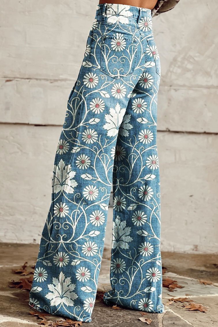 Zeliane | Women’s Relaxed Printed Trousers