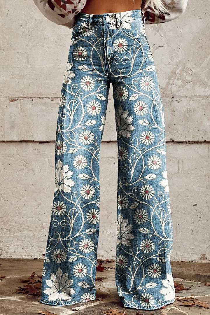 Zeliane | Women’s Relaxed Printed Trousers