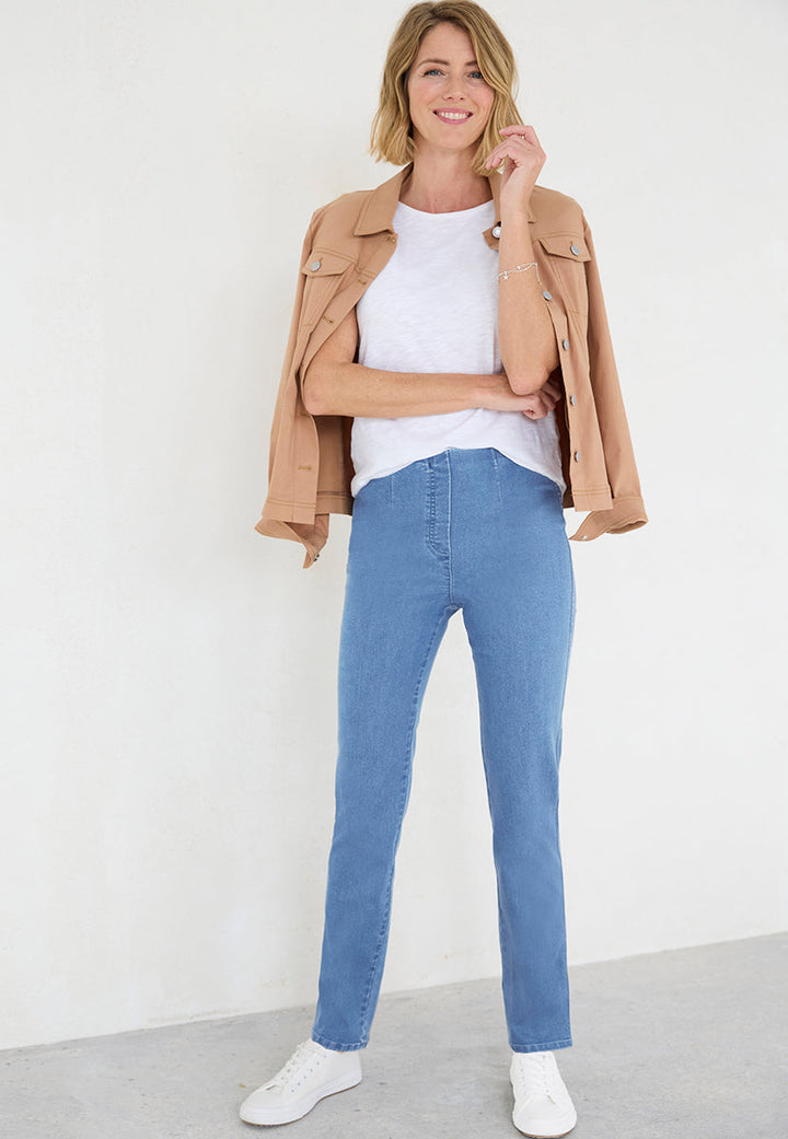 Lucette | Women’s Easy-Fit Stretch Trousers with Hidden Waistband 1