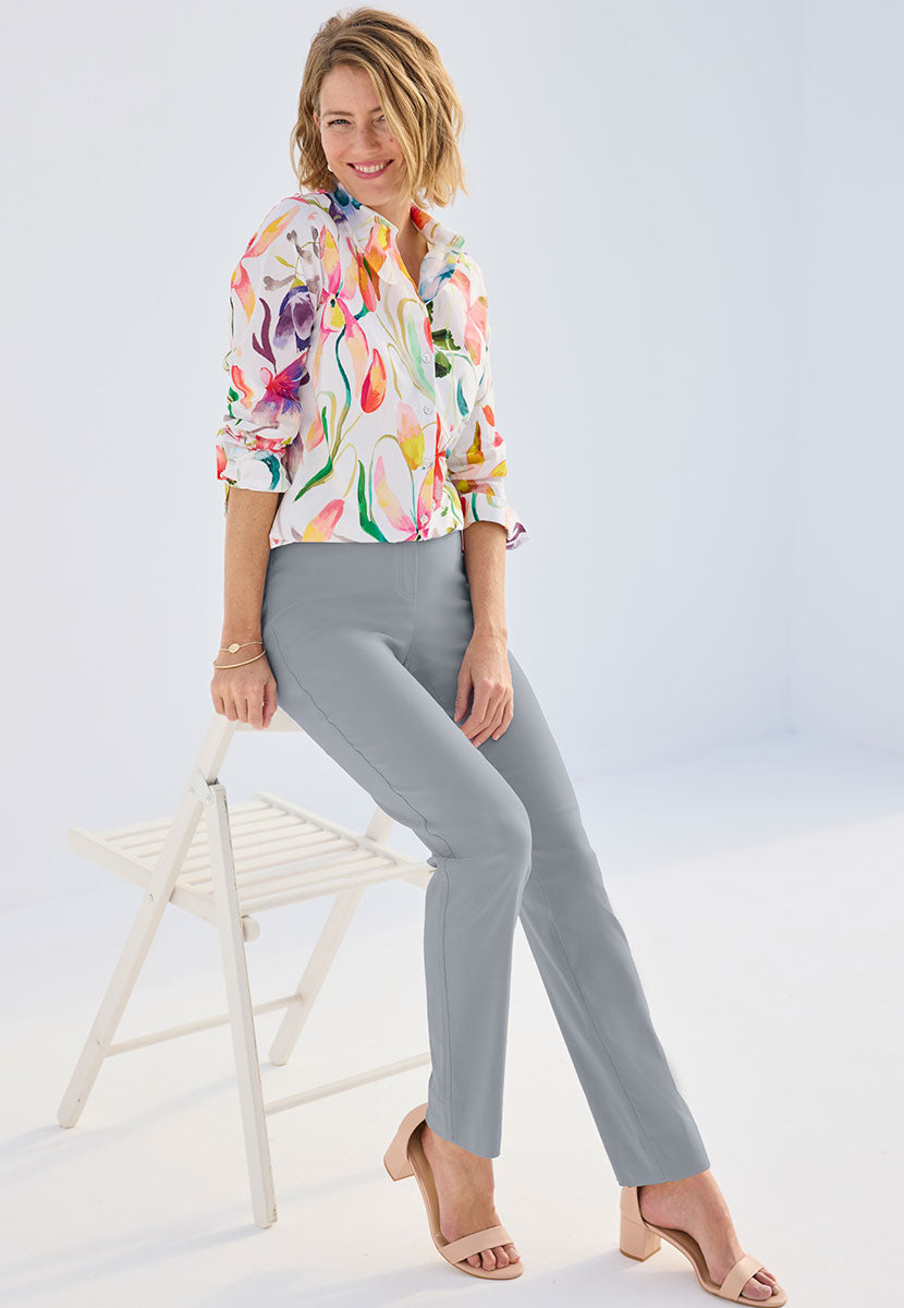 Dorelle | Women’s Easy-Fit Stretch Trousers with Hidden Waistband 1