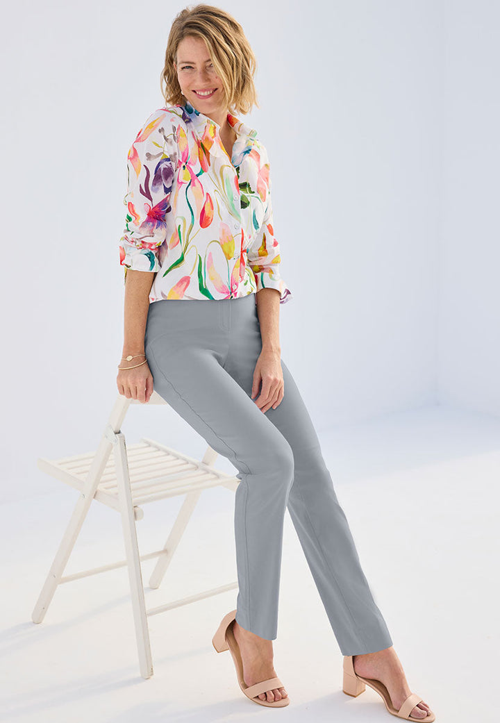 Dorelle | Women’s Easy-Fit Stretch Trousers with Hidden Waistband 1