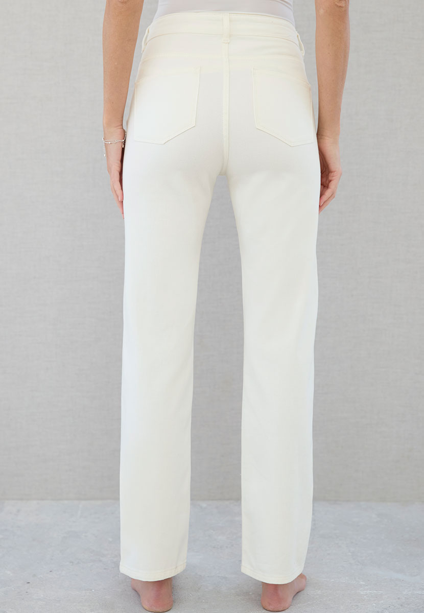Soline | Women’s Straight-Leg Stretch Jeans with Five Pockets 2