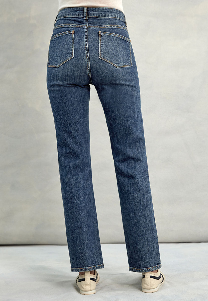 Danielle | Women’s Straight-Leg Stretch Jeans with Five Pockets 3