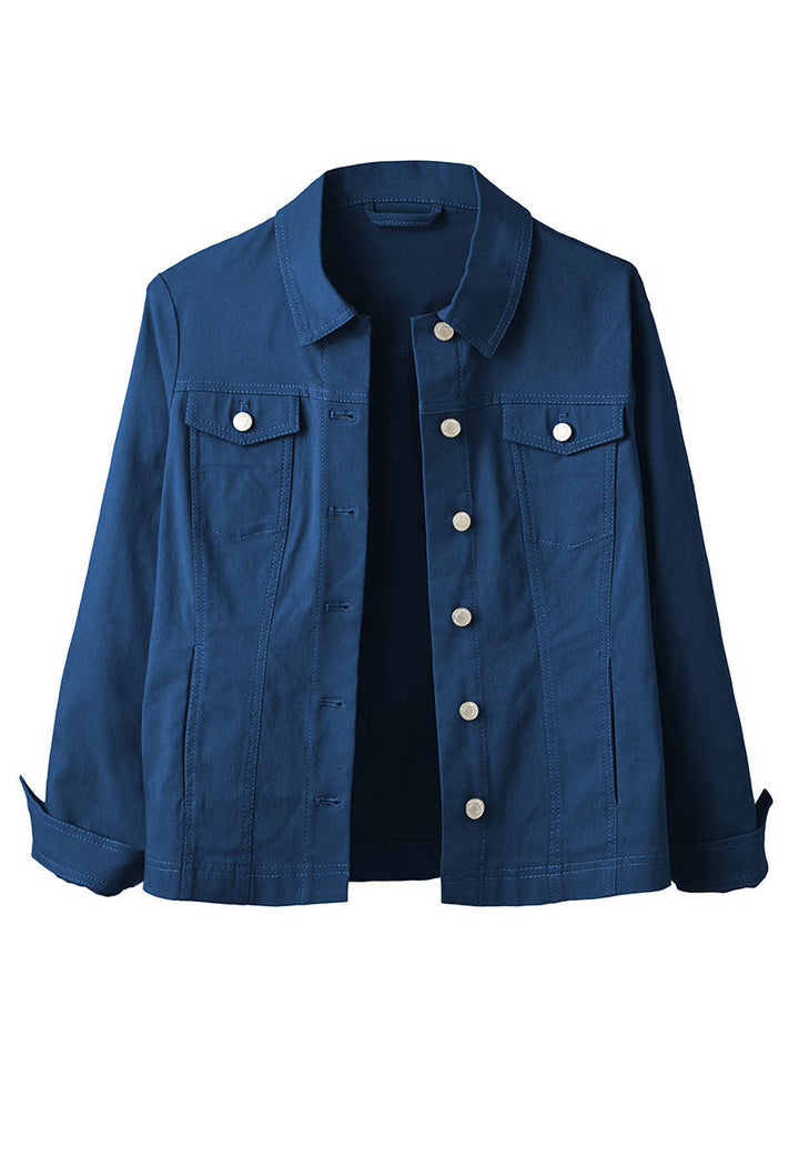 Mirelle | Women’s Tailored Denim-Style Stretch Jacket 5