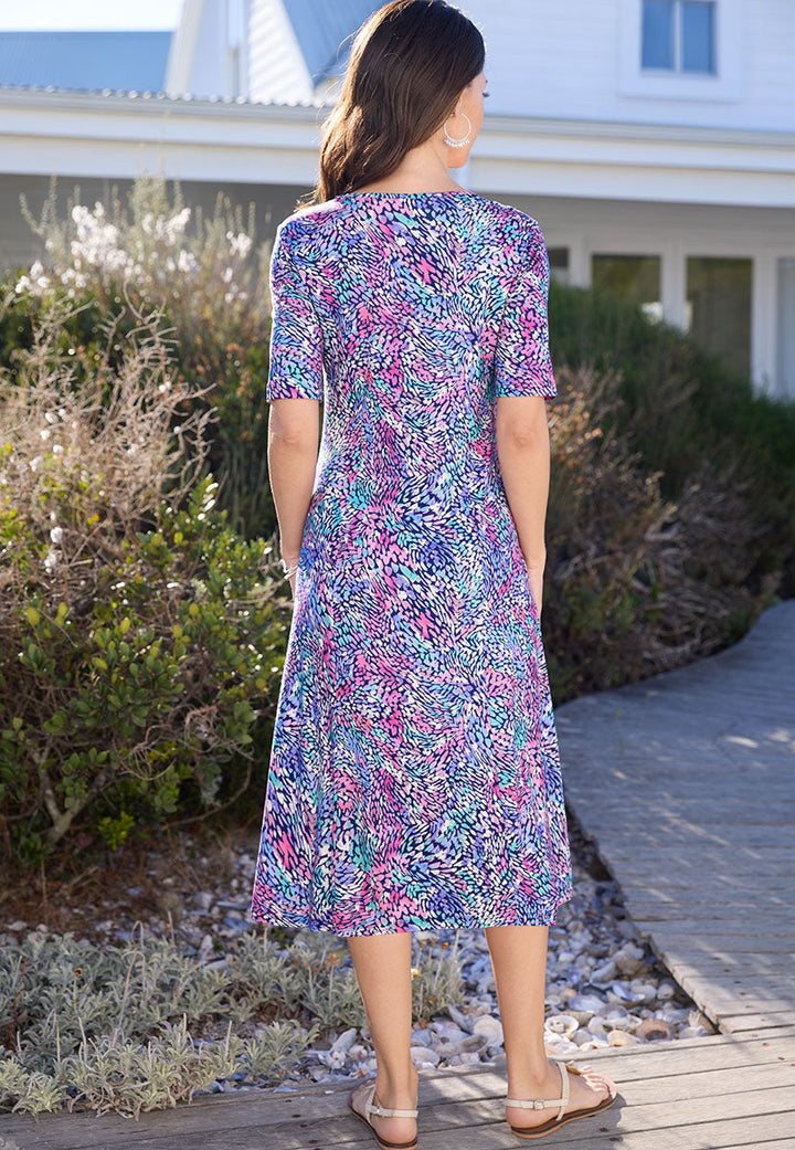 Anaelle | Women’s Pull-On Jersey Dress with Side Pockets 3