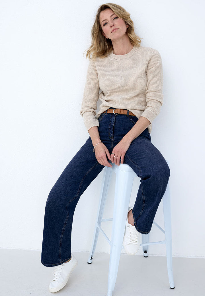 Avelise | Women’s Wide-Leg Stretch Denim Jeans 1
