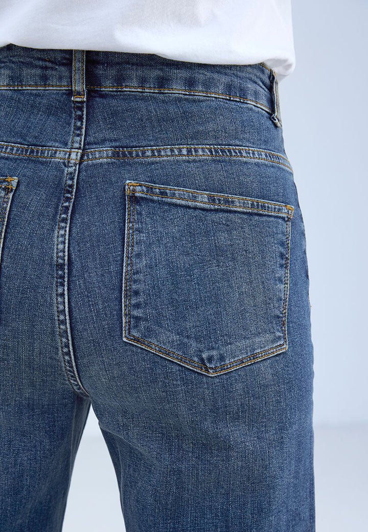 Romy | Women’s Wide-Leg Stretch Denim Jeans 4