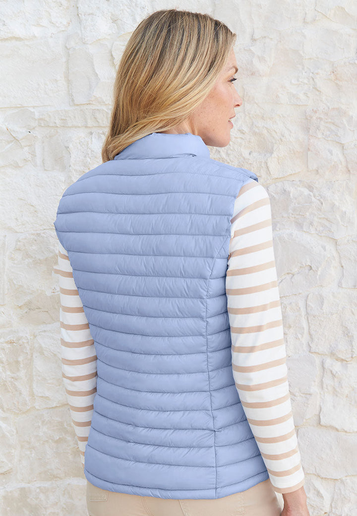 Maelis | Women’s Lightly Padded Zip-Up Layer with Stand Collar 3