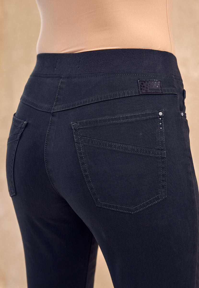 Marlene | Women’s High-Rise Straight-Leg Pull-On Stretch Trousers 3