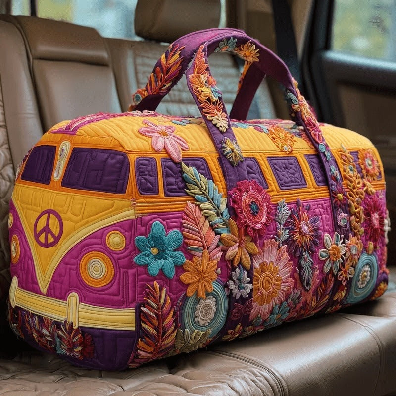 Voyalisse | Printed Weekend Travel Duffel Bag – Spacious Overnight & Gym Holdall 1