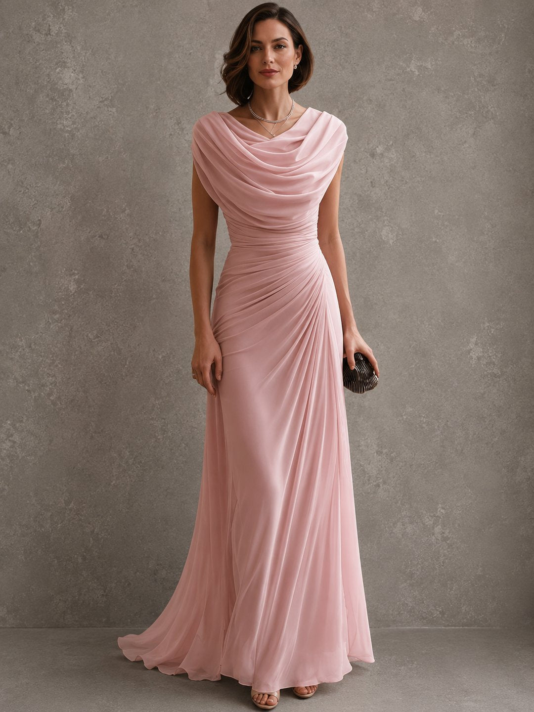Elanorae | Women's Elegant Cross-Strap Maxi Dress