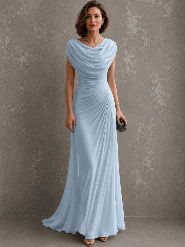 Elanorae | Women's Elegant Cross-Strap Maxi Dress