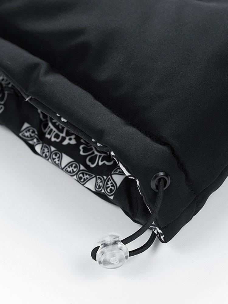 Veyrano | Men's Reversible Paisley Print Insulated Puffer Jacket 8