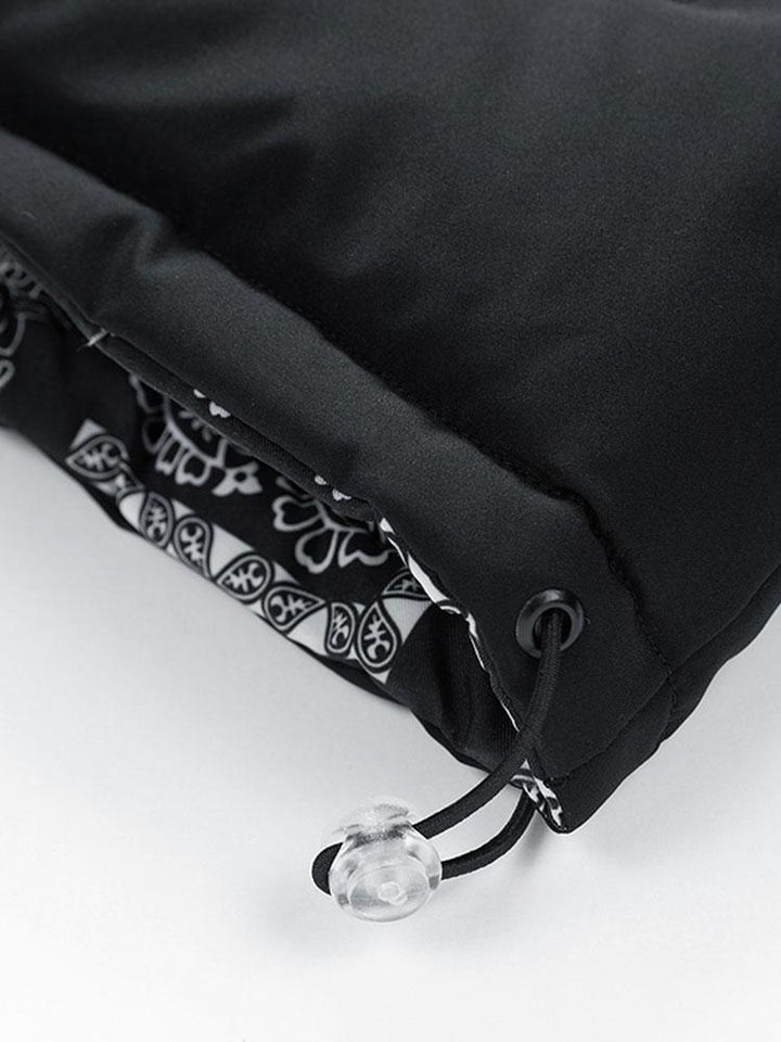 Veyrano | Men's Reversible Paisley Print Insulated Puffer Jacket 8