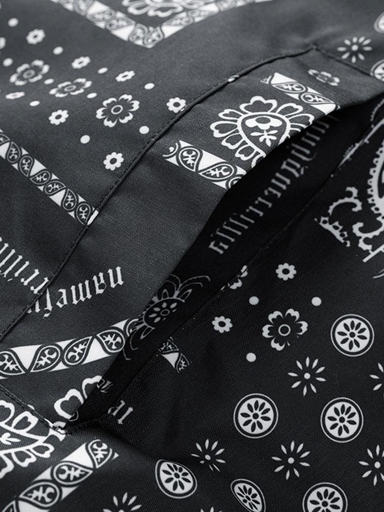 Veyrano | Men's Reversible Paisley Print Insulated Puffer Jacket 13