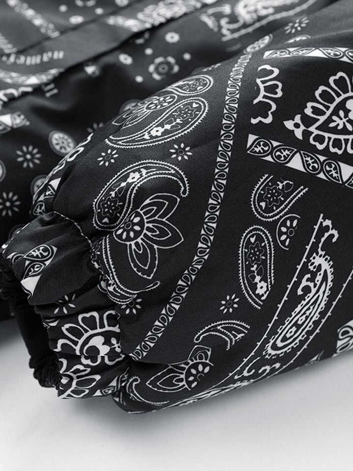 Veyrano | Men's Reversible Paisley Print Insulated Puffer Jacket 15