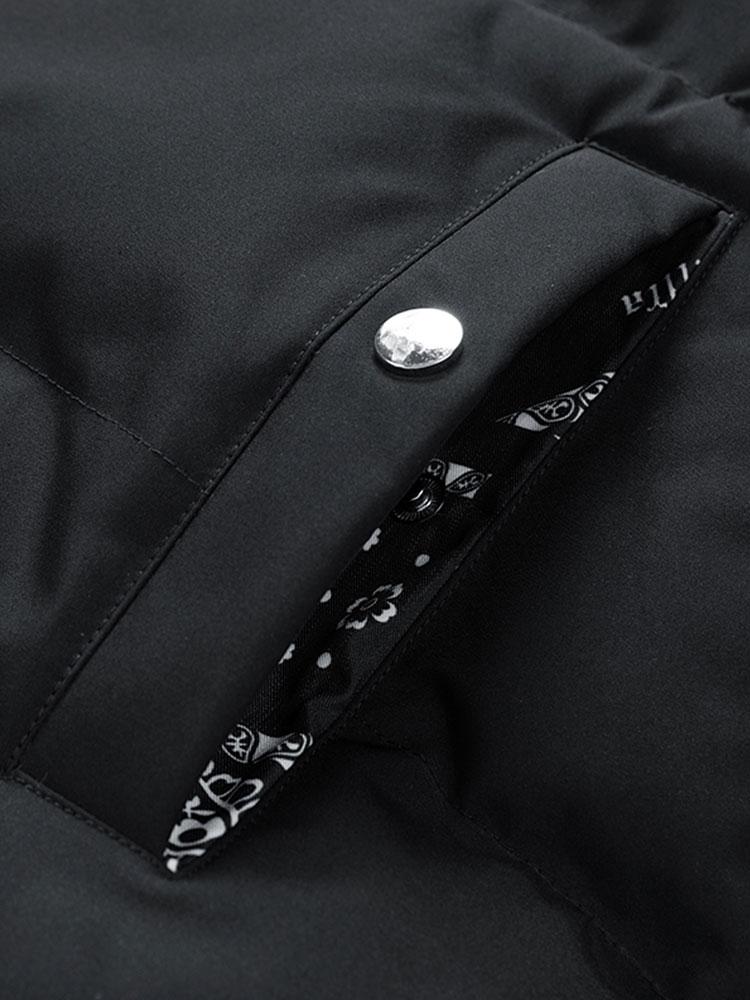 Veyrano | Men's Reversible Paisley Print Insulated Puffer Jacket 7