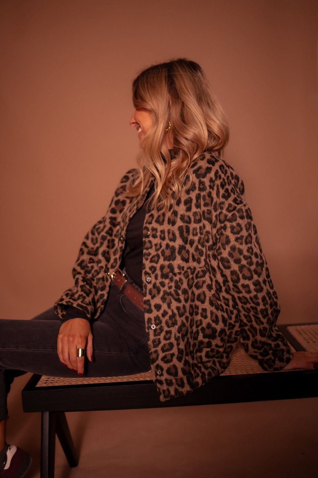 Leovienne | Women's Trendy Leopard Print Jacket