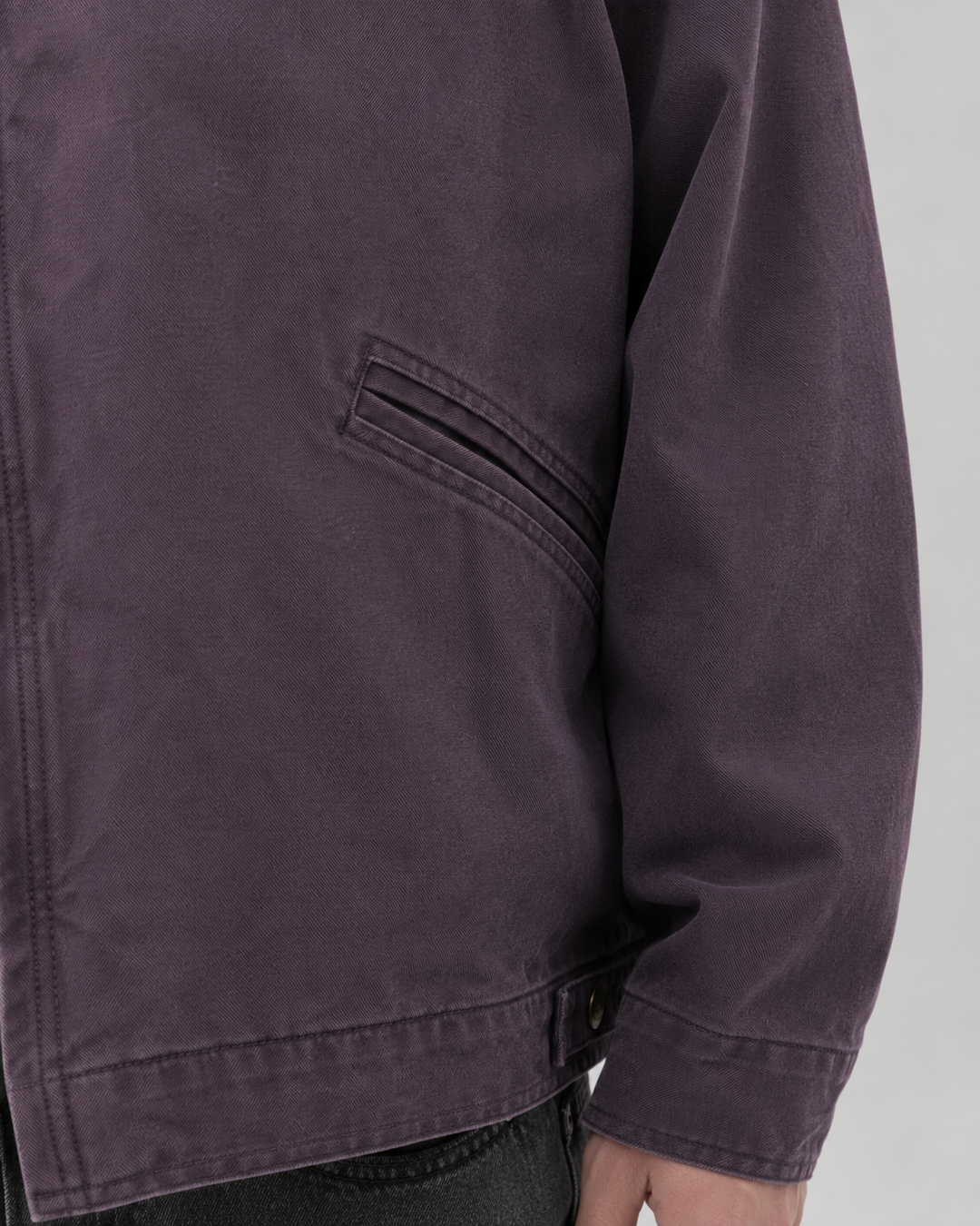 Braventon | Men’s Classic Canvas Barn Jacket with Corduroy Collar