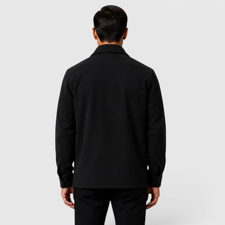 Arviston | Men's Brushed Fabric Regular-Fit Overshirt