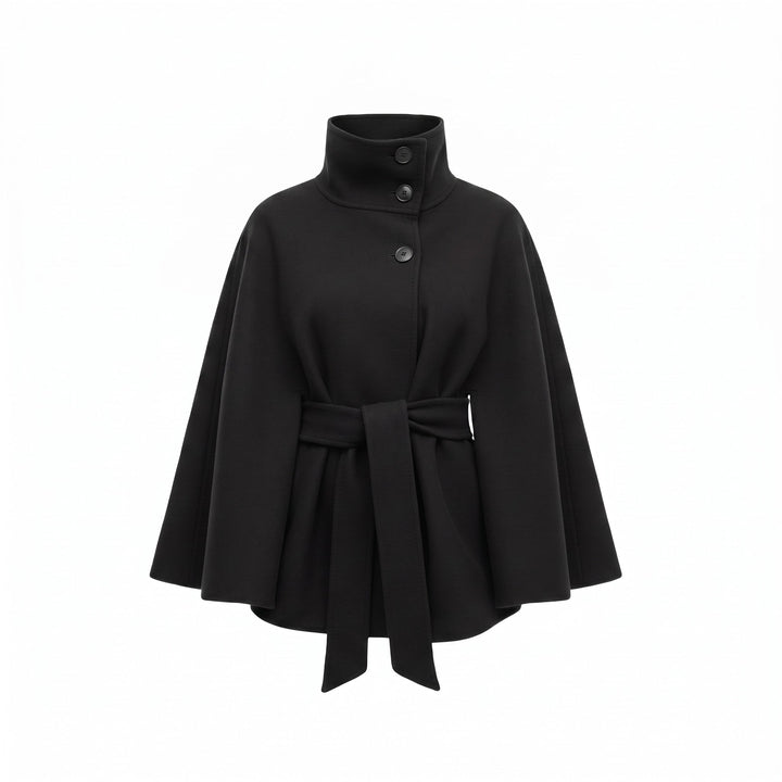 Aurelissea | Women’s Elegant Belted Cape Coat