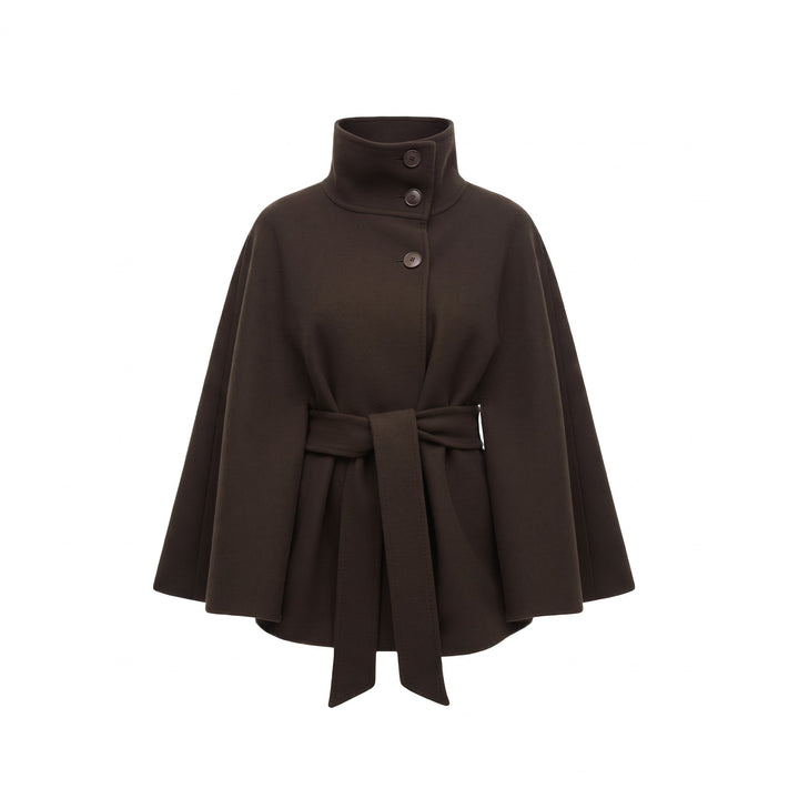 Aurelissea | Women’s Elegant Belted Cape Coat