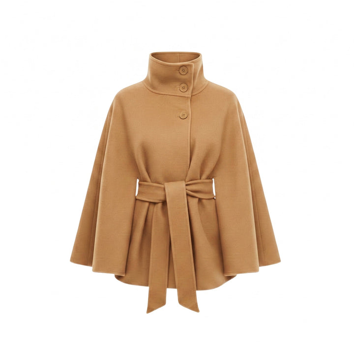 Aurelissea | Women’s Elegant Belted Cape Coat