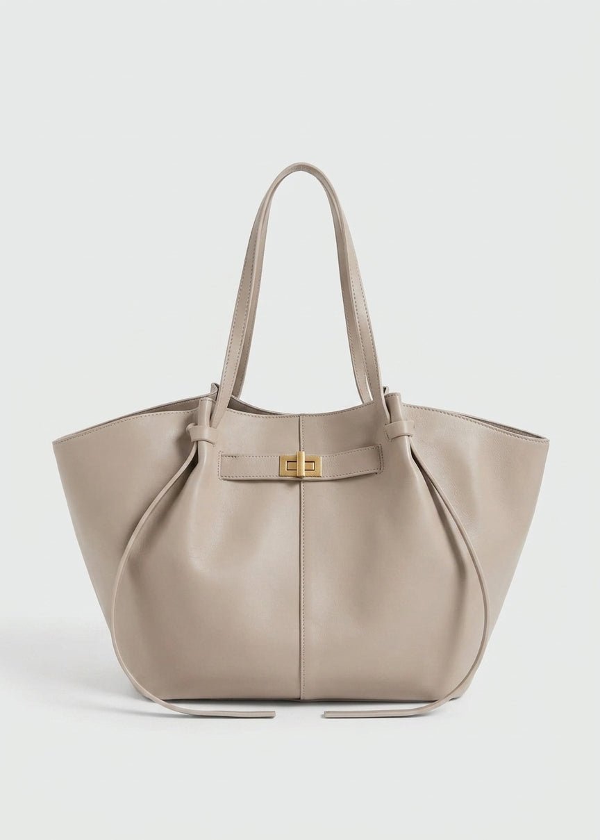 Vellorane | Women's Elegant Vegan Leather Shopper Tote Bag 3