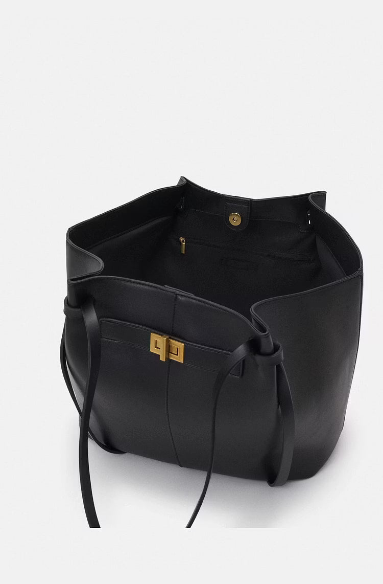 Vellorane | Women's Elegant Vegan Leather Shopper Tote Bag 15