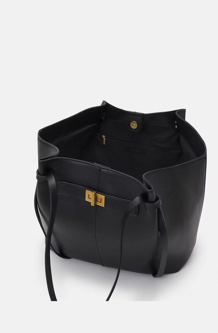 Vellorane | Women's Elegant Vegan Leather Shopper Tote Bag 15