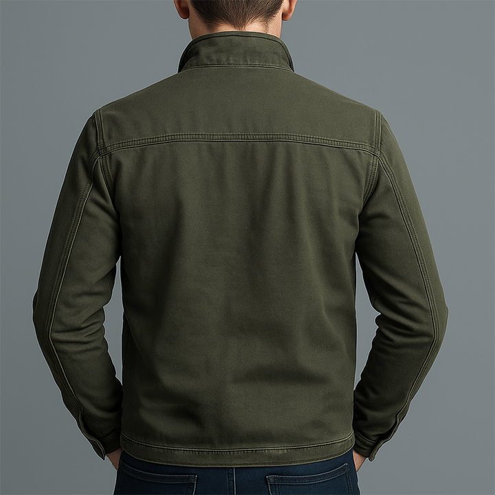 Caldrick | Men's Classic Structured Cotton Jacket
