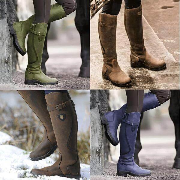Norvessa | Women's Insulated Knee-High Winter Riding Boots