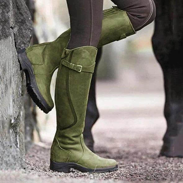 Norvessa | Women's Insulated Knee-High Winter Riding Boots