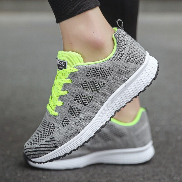 Archelise | Women's Arch-Support Walking Trainers – Breathable Mesh Lace-Up Comfort Shoes 12
