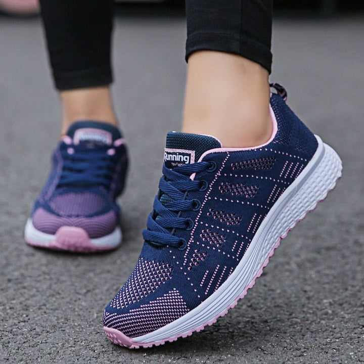 Archelise | Women's Arch-Support Walking Trainers – Breathable Mesh Lace-Up Comfort Shoes 13