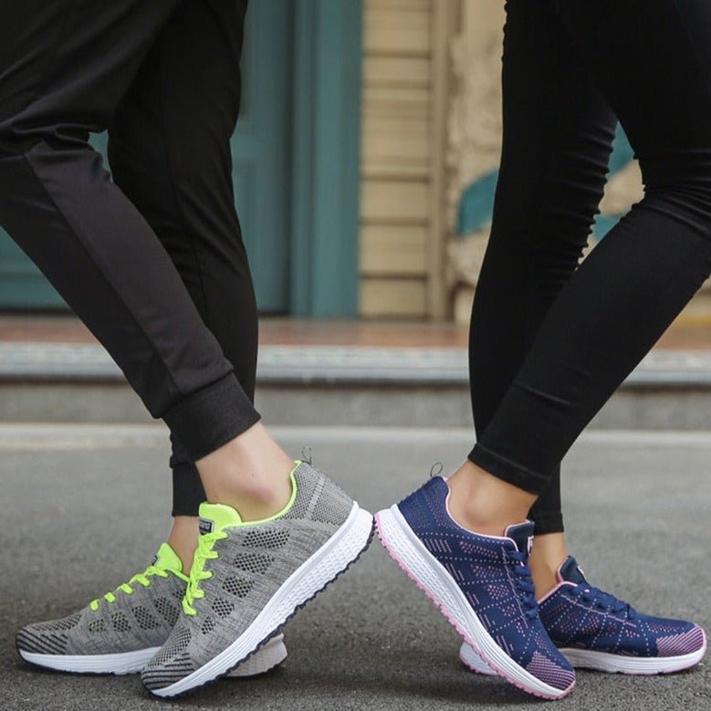 Archelise | Women's Arch-Support Walking Trainers – Breathable Mesh Lace-Up Comfort Shoes 15