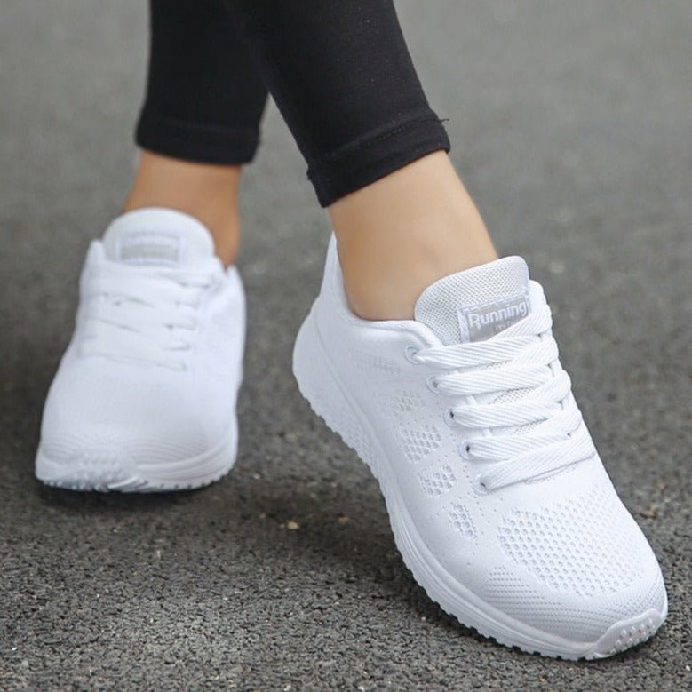 Archelise | Women's Arch-Support Walking Trainers – Breathable Mesh Lace-Up Comfort Shoes 2