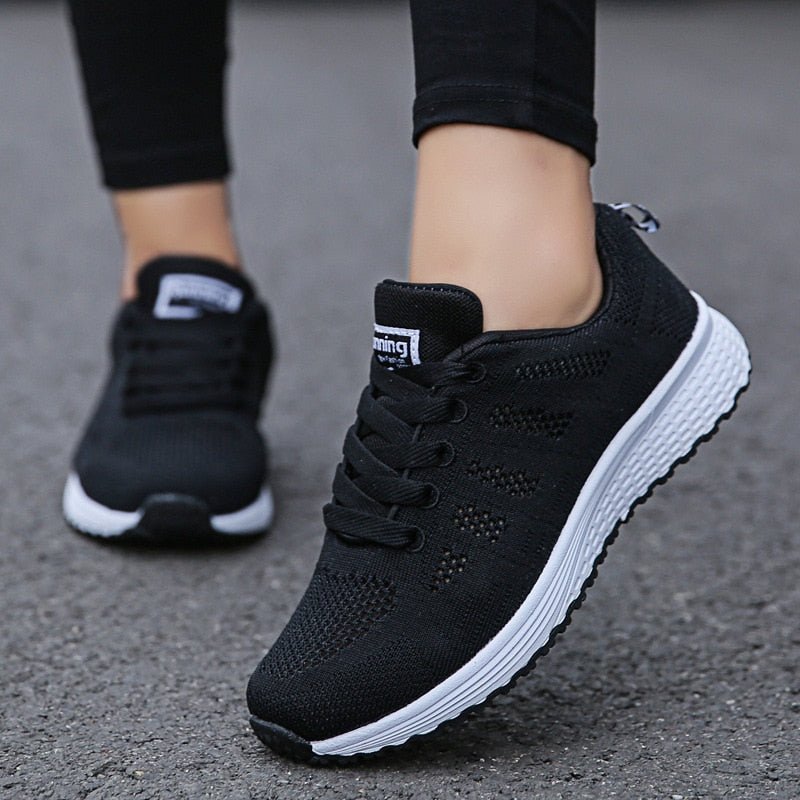 Archelise | Women's Arch-Support Walking Trainers – Breathable Mesh Lace-Up Comfort Shoes 4
