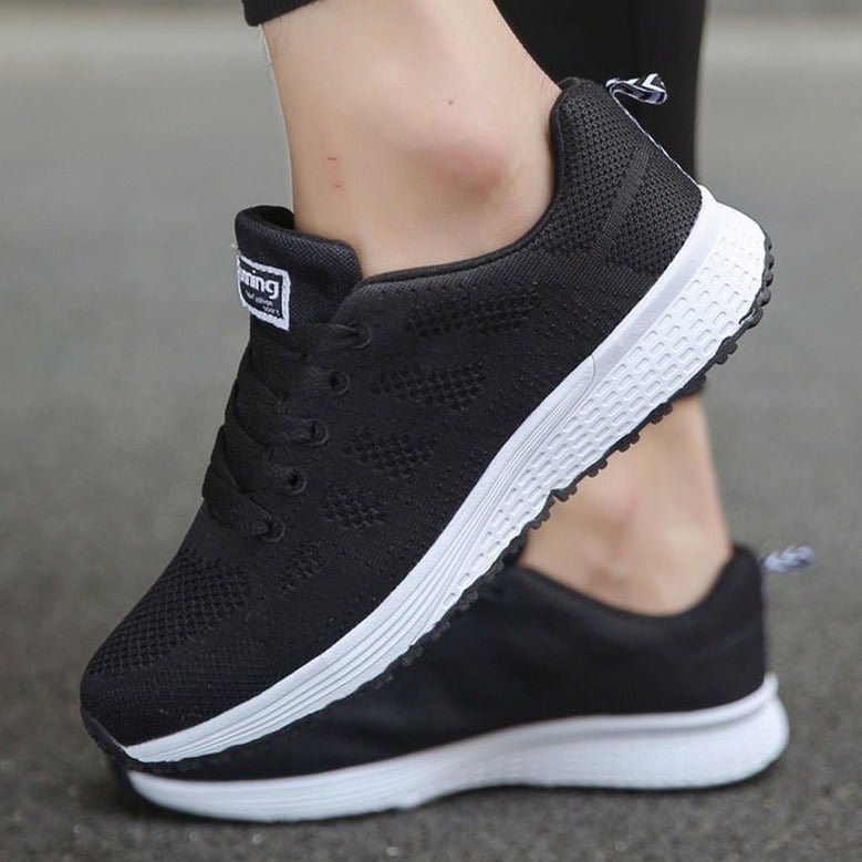 Archelise | Women's Arch-Support Walking Trainers – Breathable Mesh Lace-Up Comfort Shoes 6