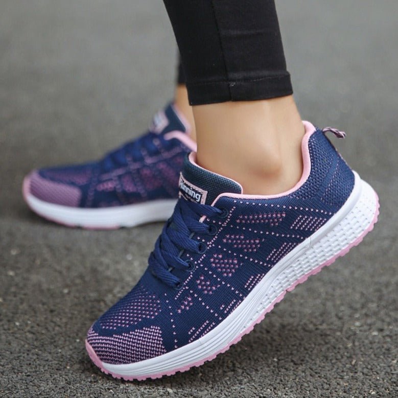 Archelise | Women's Arch-Support Walking Trainers – Breathable Mesh Lace-Up Comfort Shoes 8