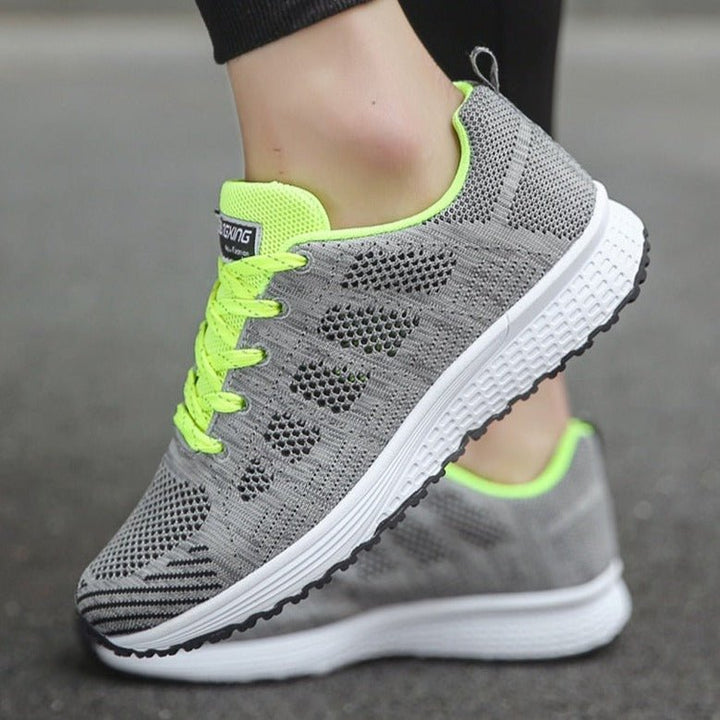 Archelise | Women's Arch-Support Walking Trainers – Breathable Mesh Lace-Up Comfort Shoes 9