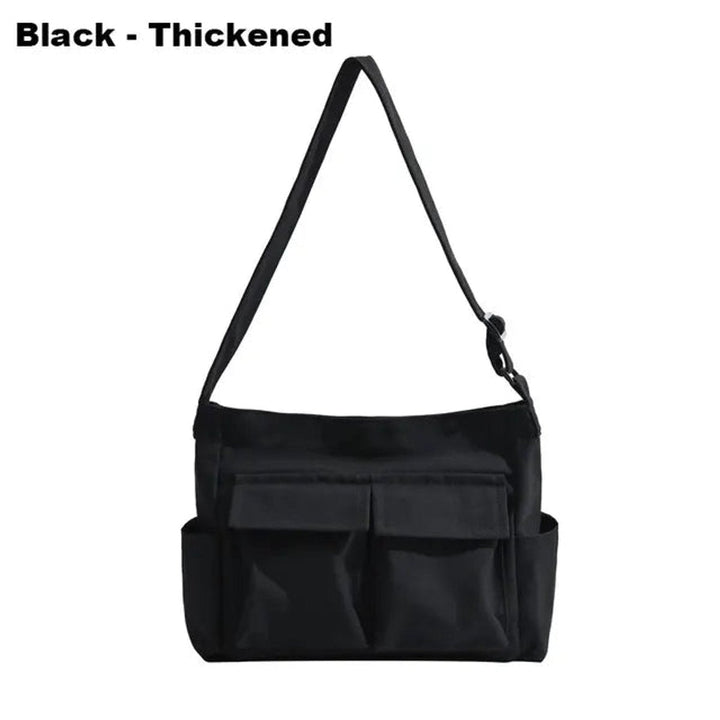 Canvella | Women's Vintage Multi-Pocket Canvas Tote Bag – Adjustable Shoulder & Crossbody Bag 7